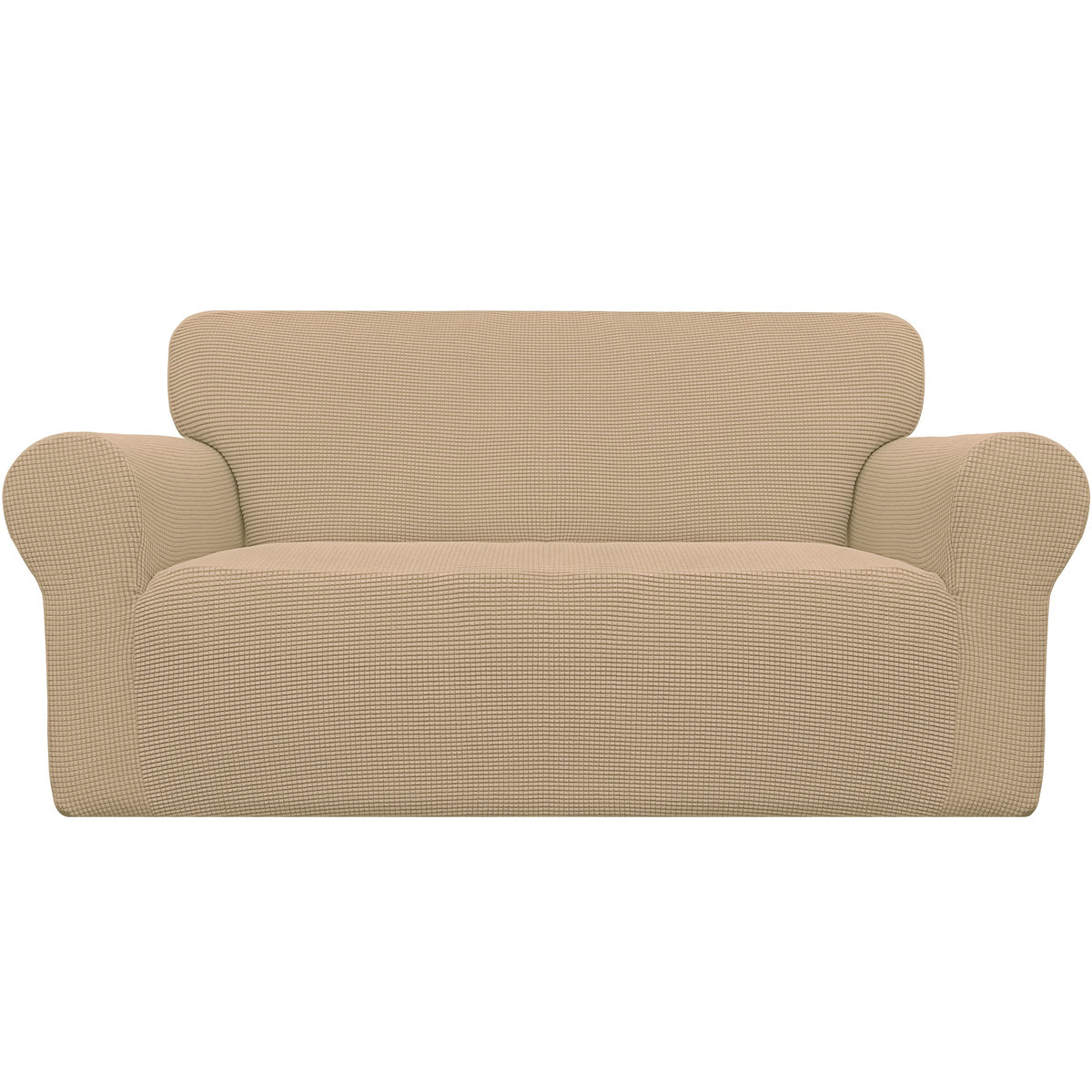 Easy-Going Stretch Couch Covers for Sofa Washable Large Cream