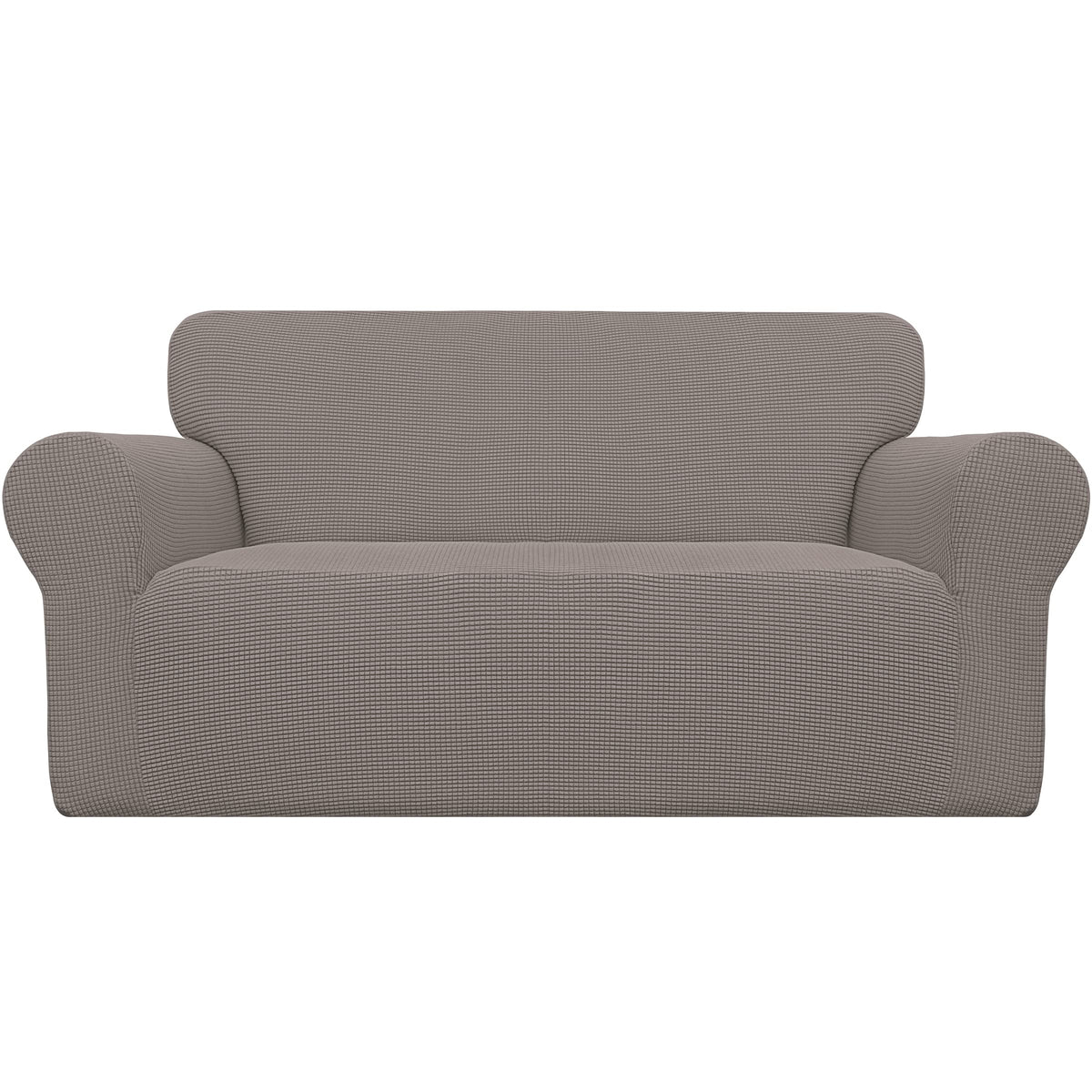 Easy-Going Stretch Couch Covers for Sofa Washable Large Chocolate