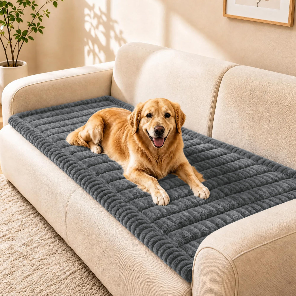 BIETYONE Couch Covers for Dogs,Washable Non Slip Sofa Protector for Pets