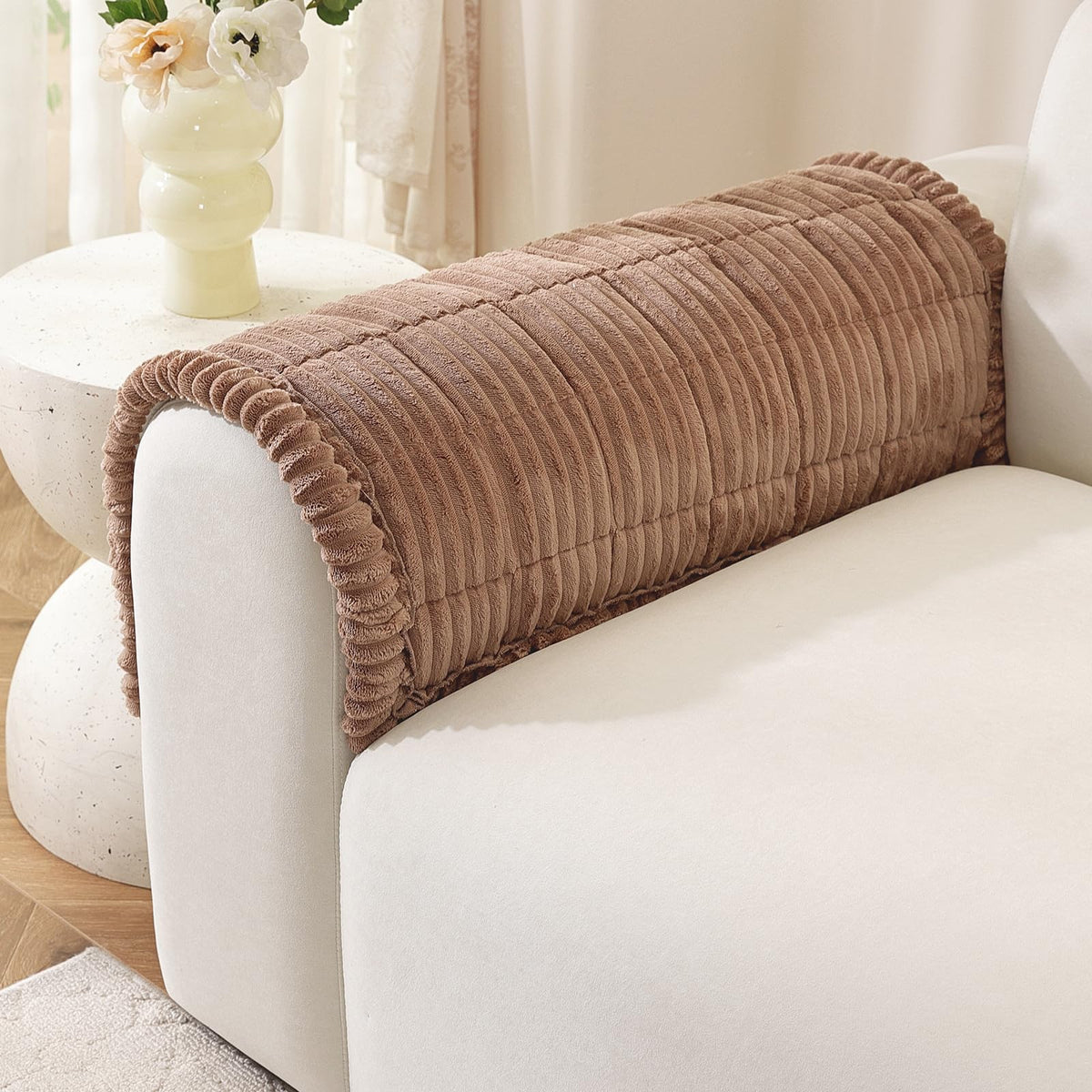OstepDecor Couch Cover for Dogs, Washable Non Slip Sofa Cover for Pets