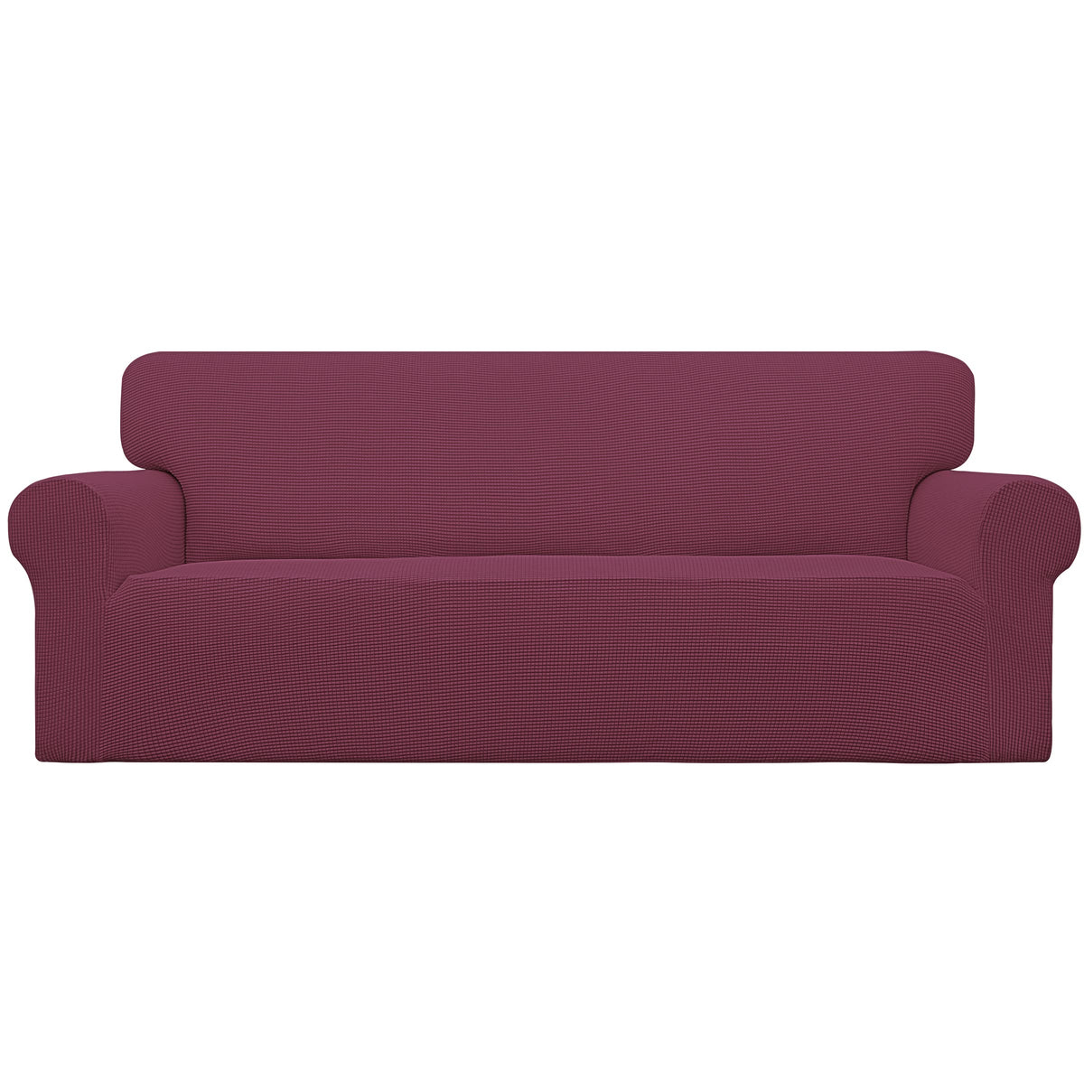 Easy-Going Stretch Couch Covers for Sofa Washable Large Dark Gray
