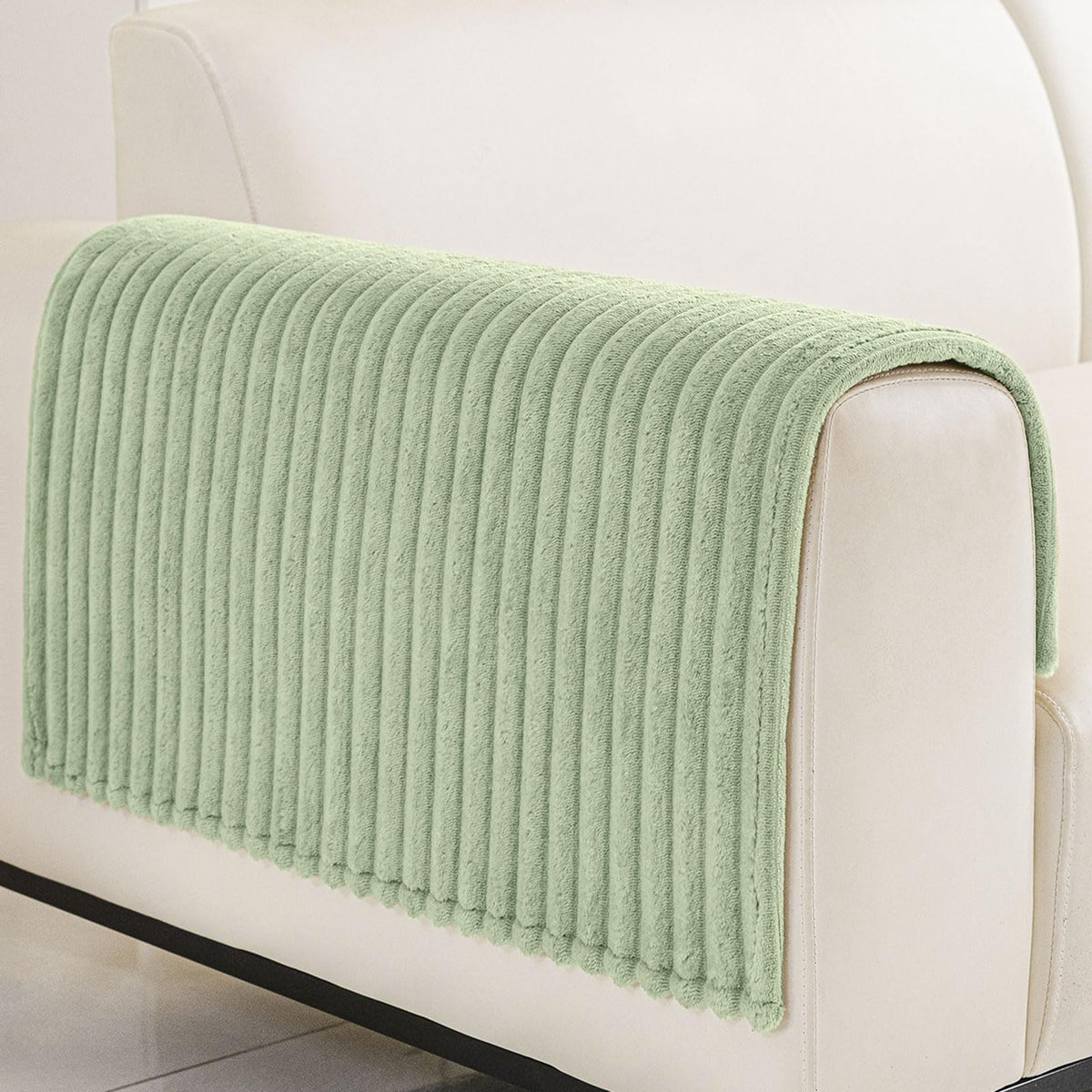 Smiry Waterproof Couch Cover for Dogs, Washable Non Slip Plush Protector