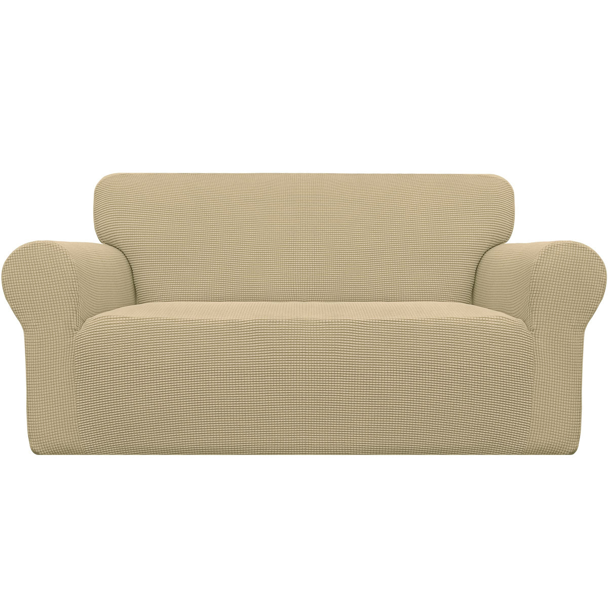 Easy-Going Stretch Couch Covers for Sofa Washable Large Camel