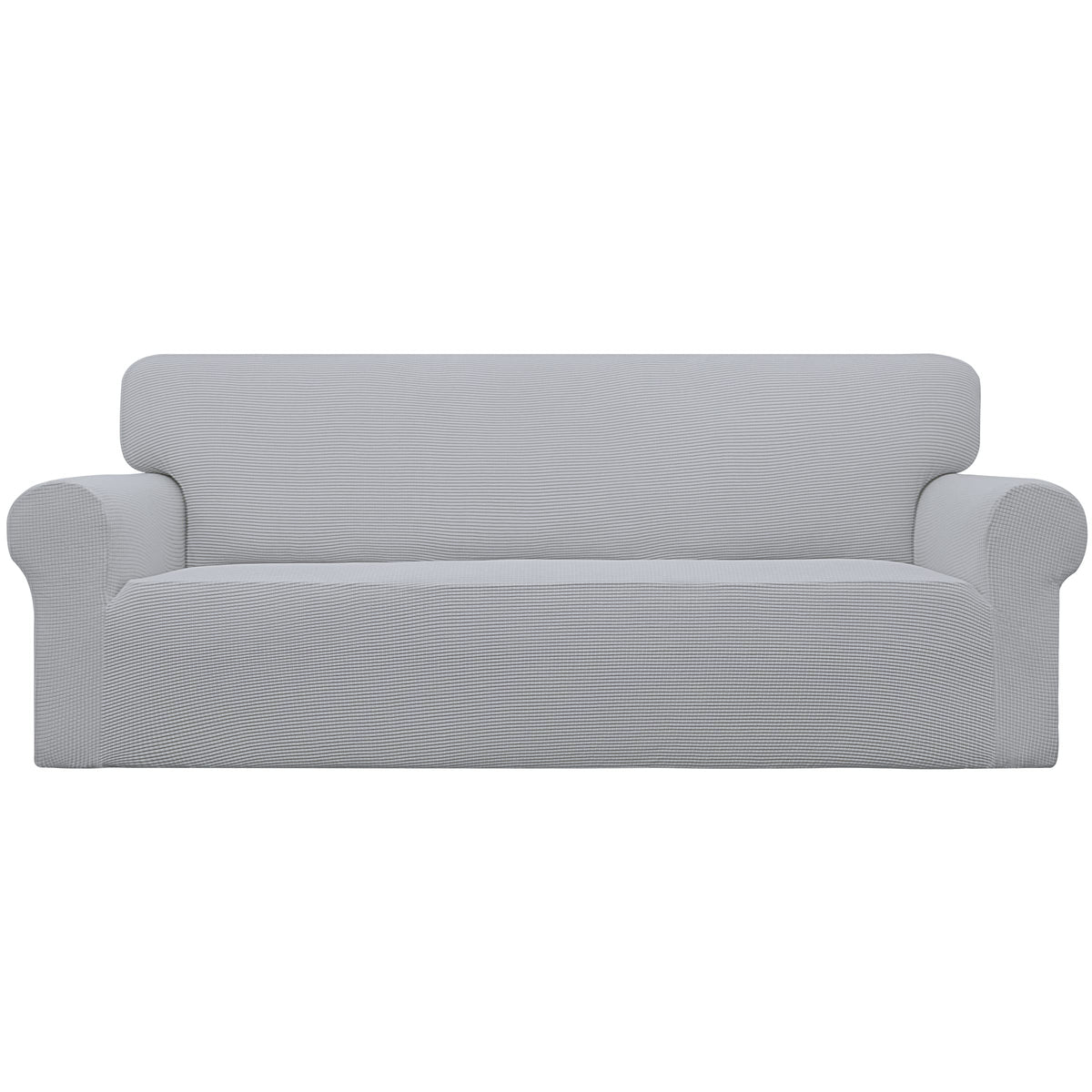 Easy-Going Stretch Couch Covers for Sofa Washable Large Dark Gray