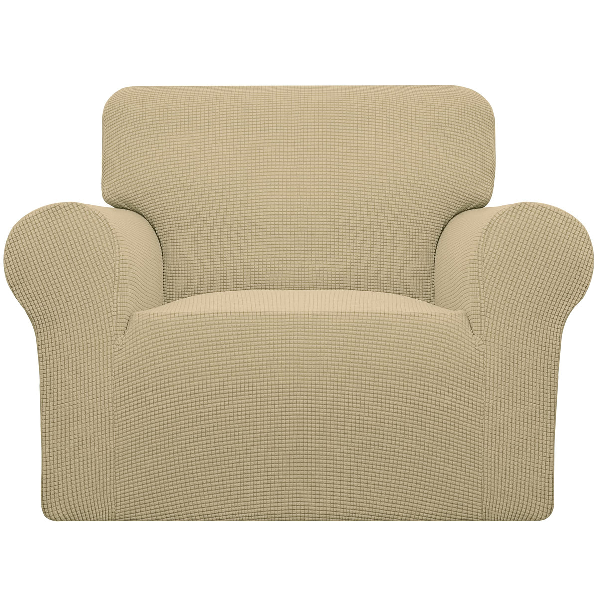 Easy-Going Stretch Loveseat Couch Covers Washable Dark Gray