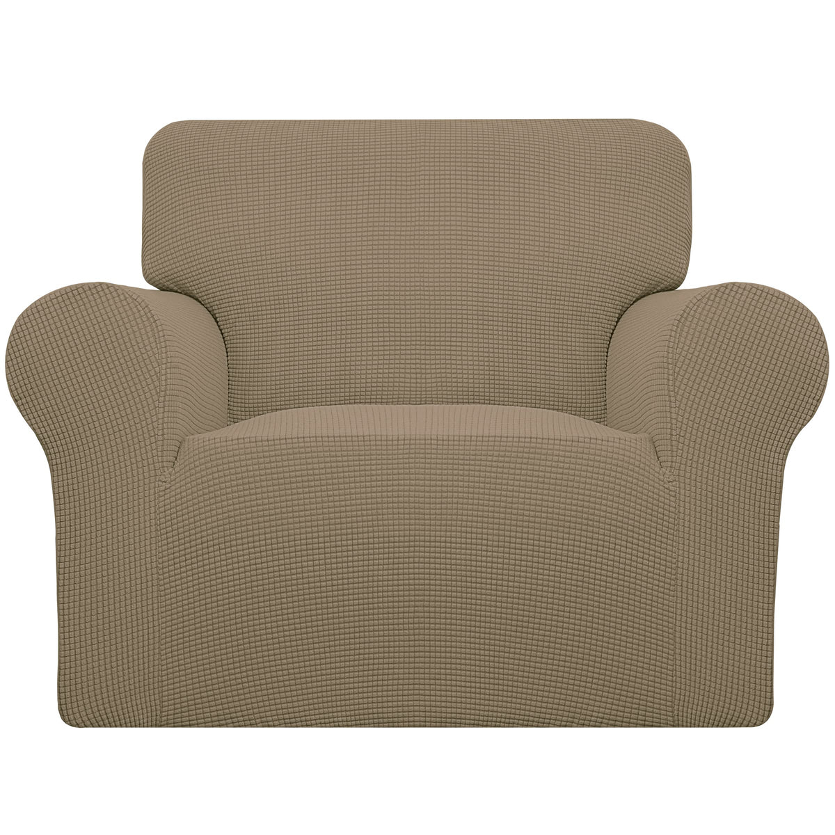 Easy-Going Stretch Couch Covers for Sofa Washable Large Dark Gray