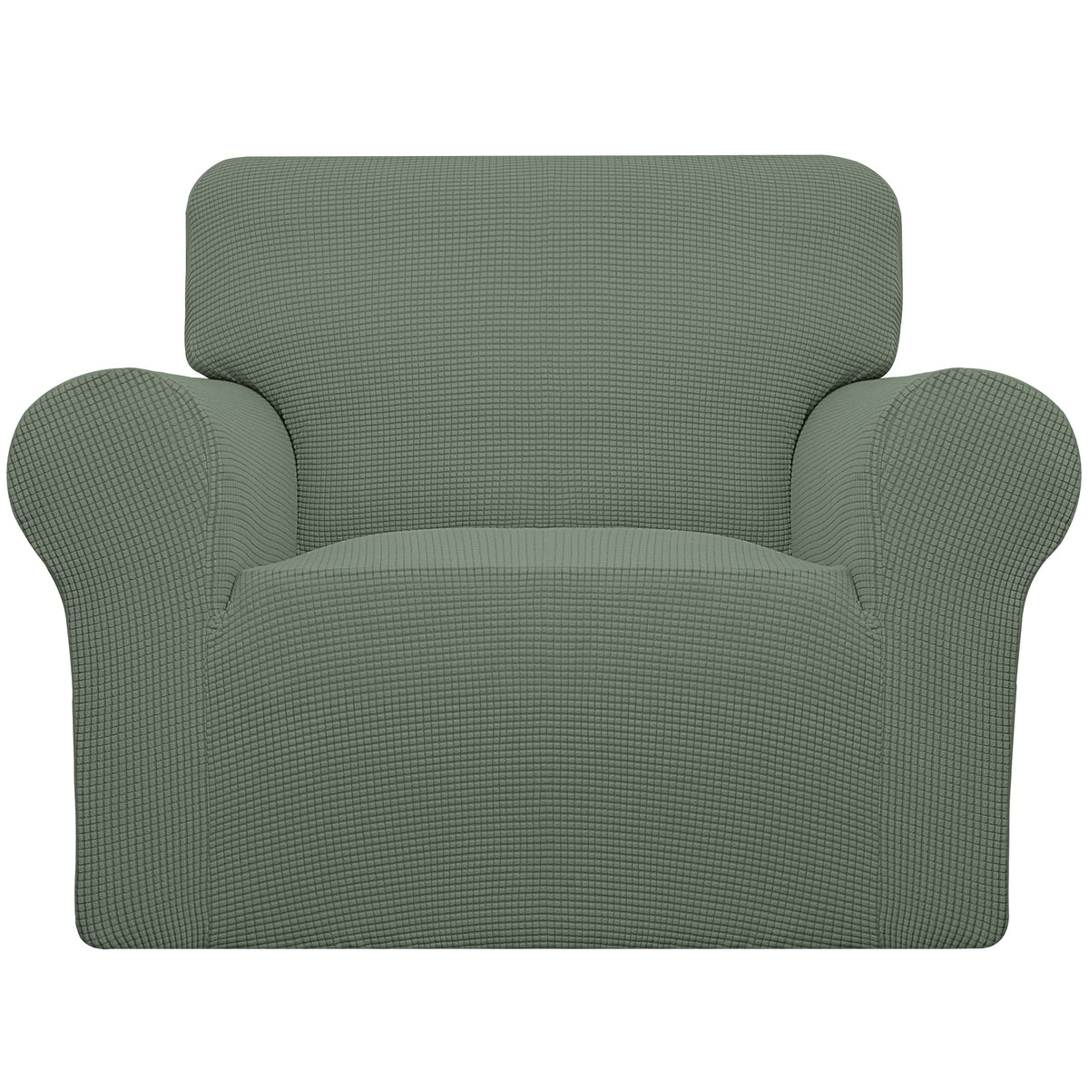 Easy-Going Stretch Oversized Sofa Couch Slipcover Washable Dark Gray