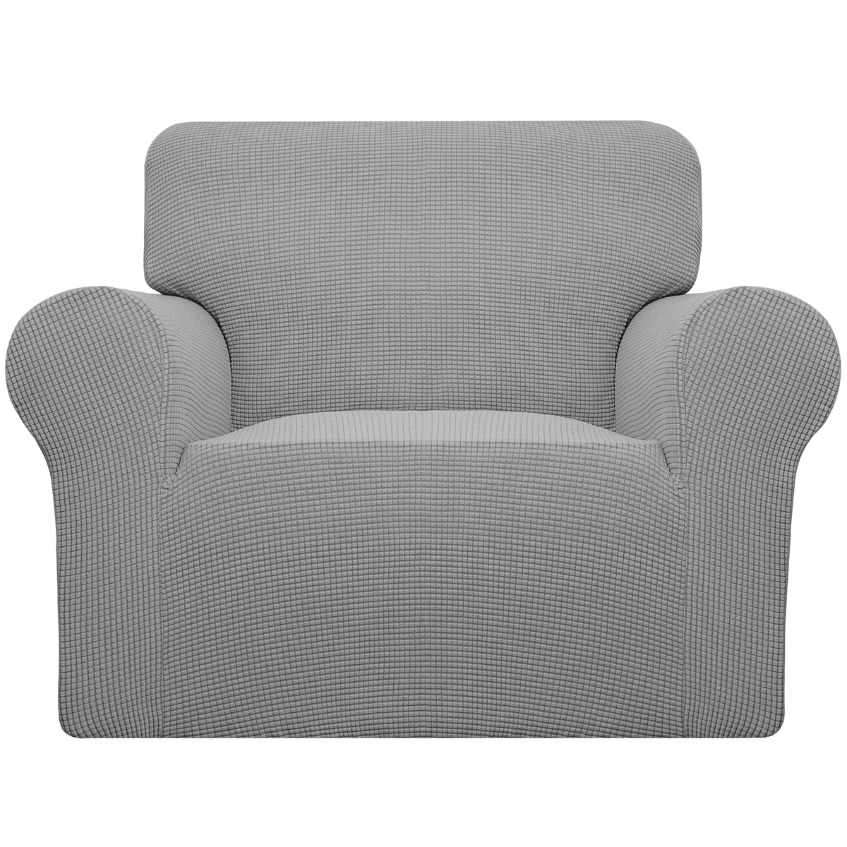 Easy-Going Stretch Oversized Sofa Couch Slipcover Washable Dark Gray