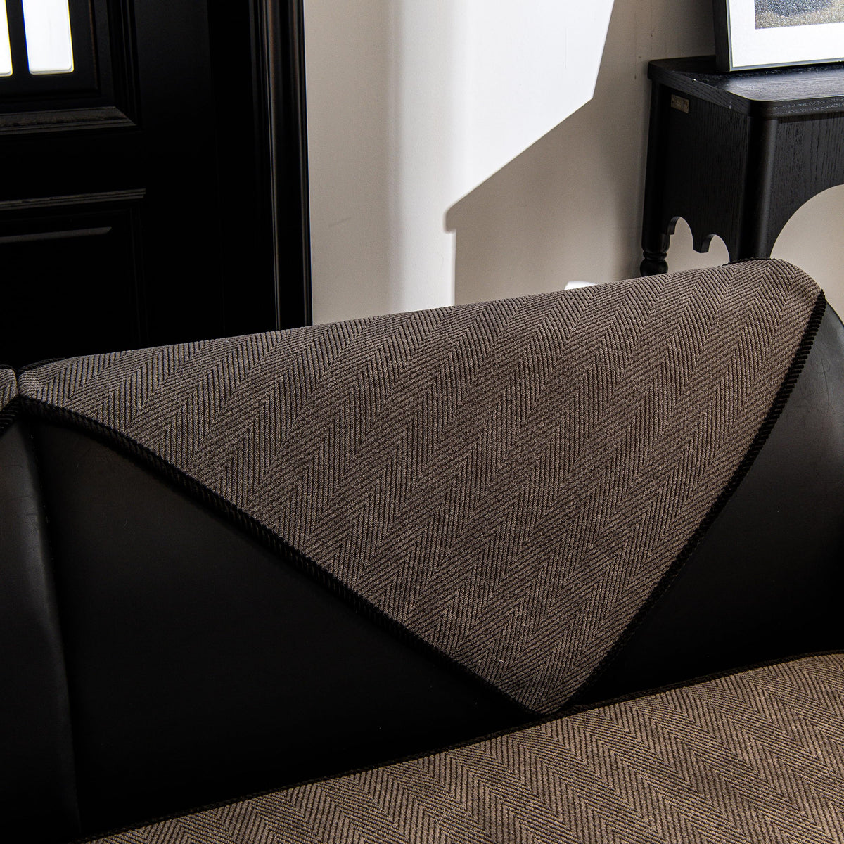 Waterproof Chenille Couch Cover, Non-Slip Sofa Cover for 3 Cushion