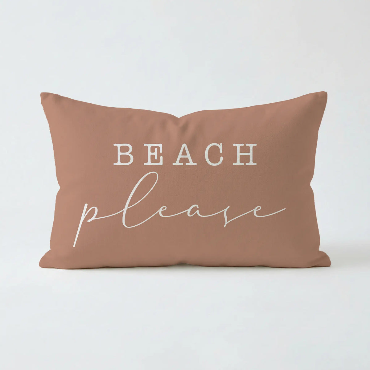 Beach Please Pillow, Indoor Outdoor Throw Pillow with Insert, Beach House Decor, Coastal Gift, Summer Patio Pillow, Beach Lover Gift