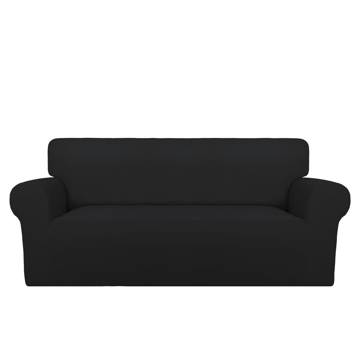PureFit Stretch Couch Covers for Sofa Large Sofa Slipcovers Chocolate