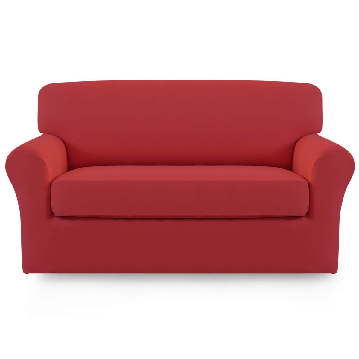 Easy-Going 2 Pieces Stretch Couch Sofa Slipcover Washable
