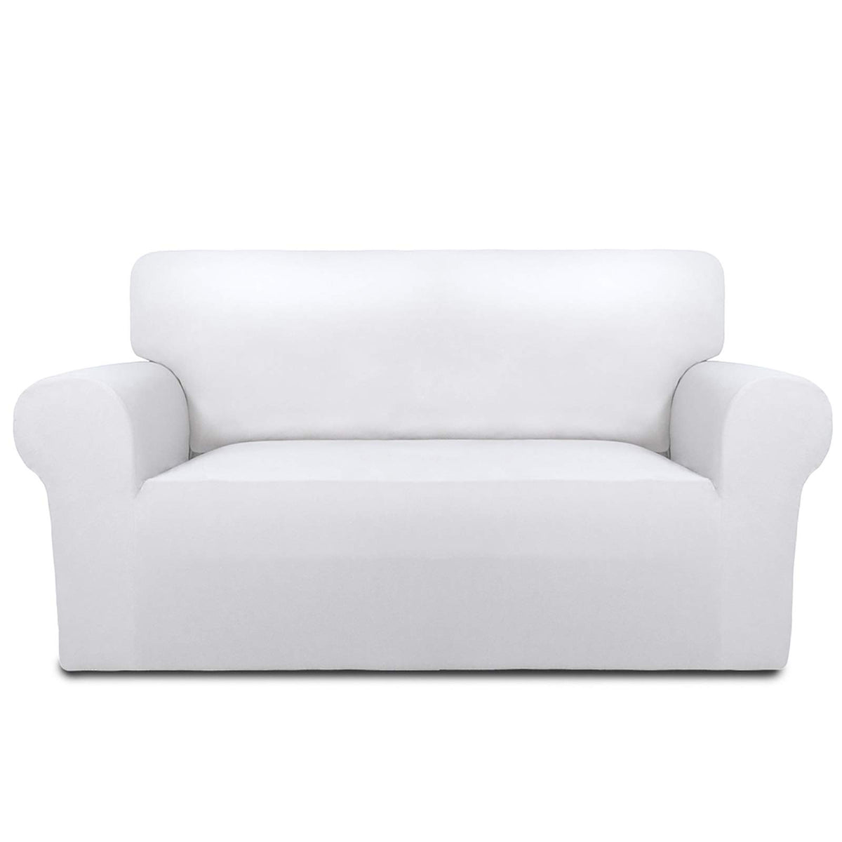 PureFit Stretch Couch Covers for Sofa Large Sofa Slipcovers Chocolate