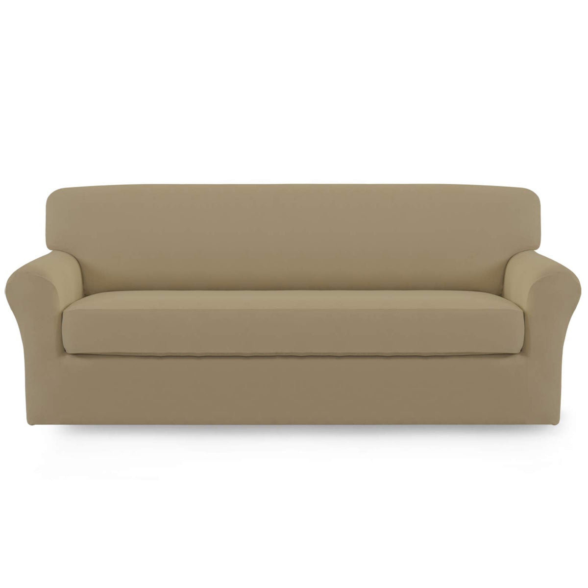 Easy-Going 2 Pieces Stretch Couch Sofa Slipcover Washable