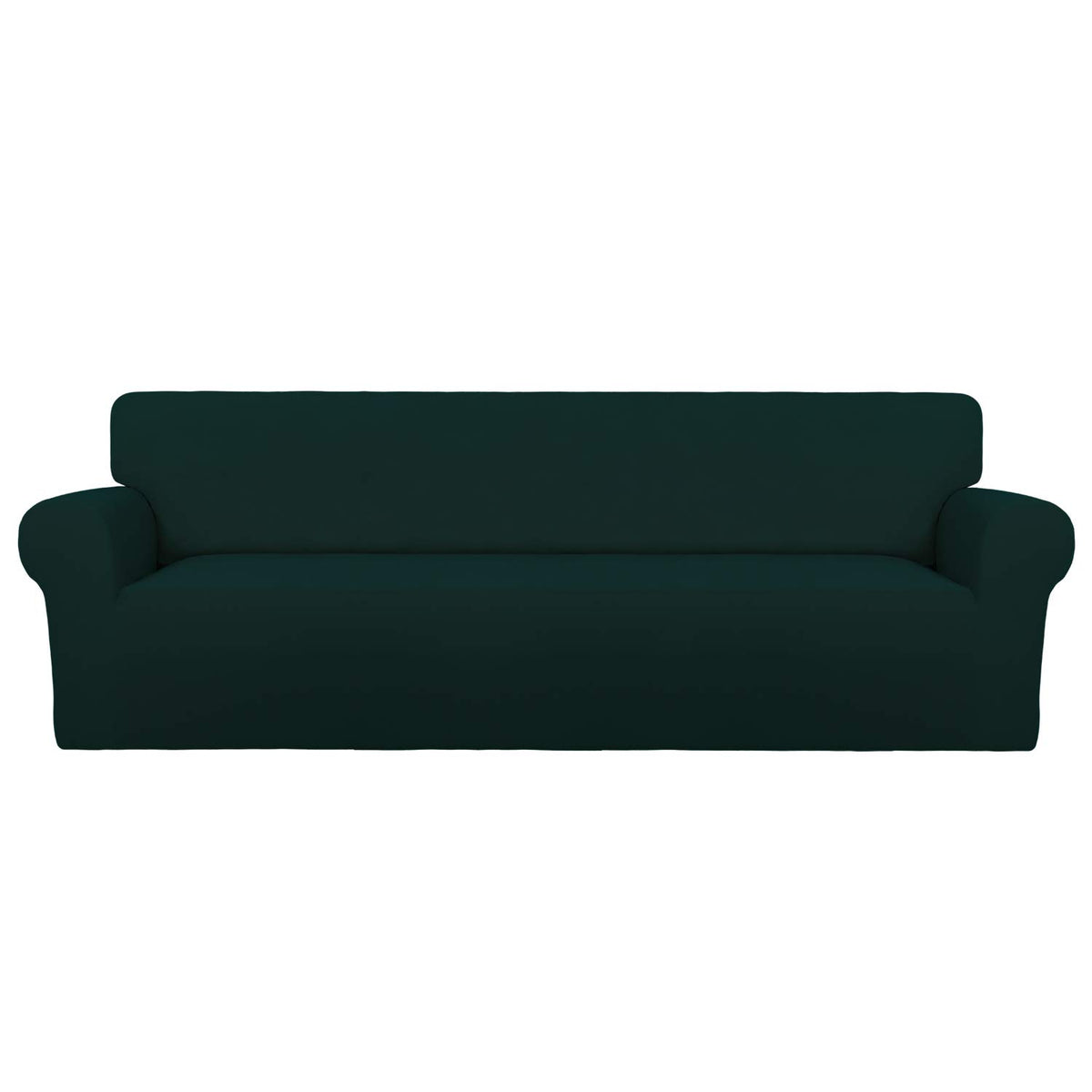 PureFit Stretch Couch Covers for Sofa Large Sofa Slipcovers Dark Gray