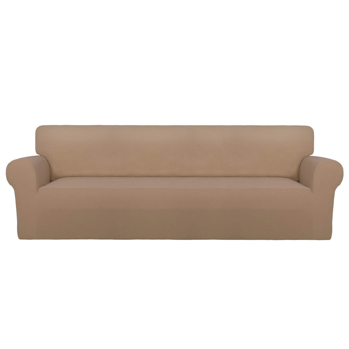 PureFit Stretch Couch Covers for Sofa Large Sofa Slipcovers Chocolate