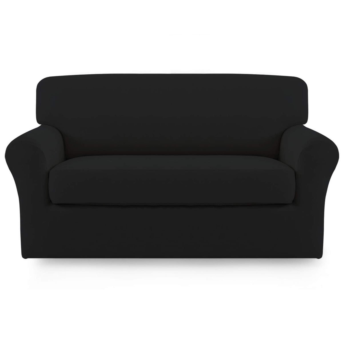 Easy-Going 2 Pieces Stretch Couch Sofa Slipcover Washable