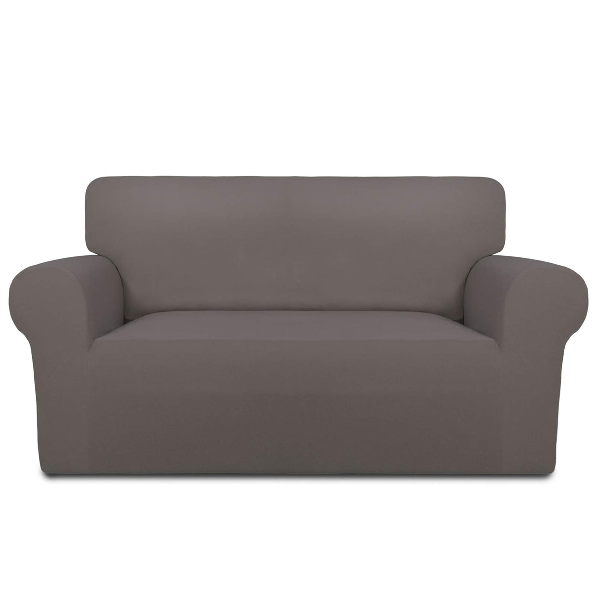 PureFit Stretch Couch Covers for Sofa Large Sofa Slipcovers Chocolate