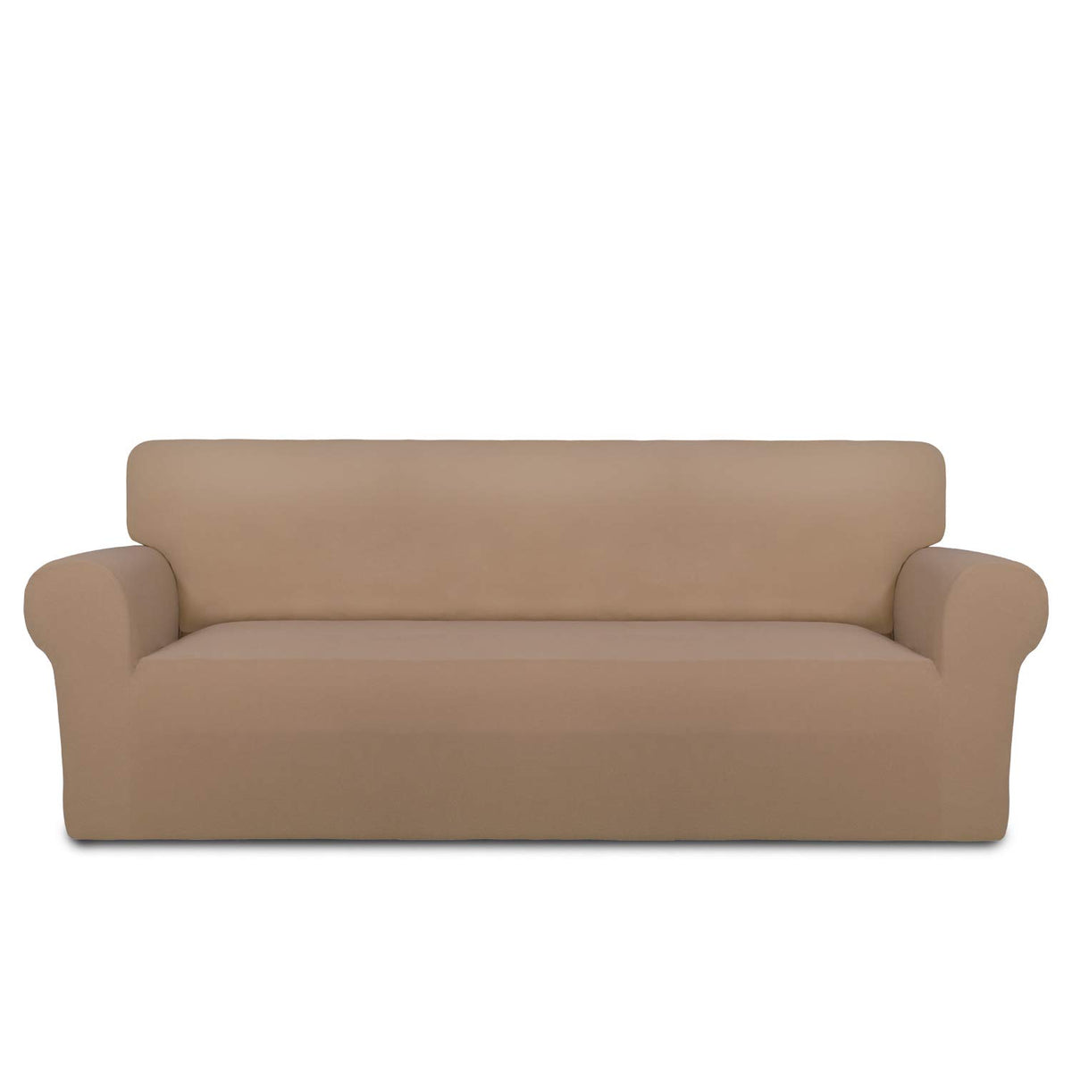 PureFit Stretch Couch Covers for Sofa Large Sofa Slipcovers Dark Gray