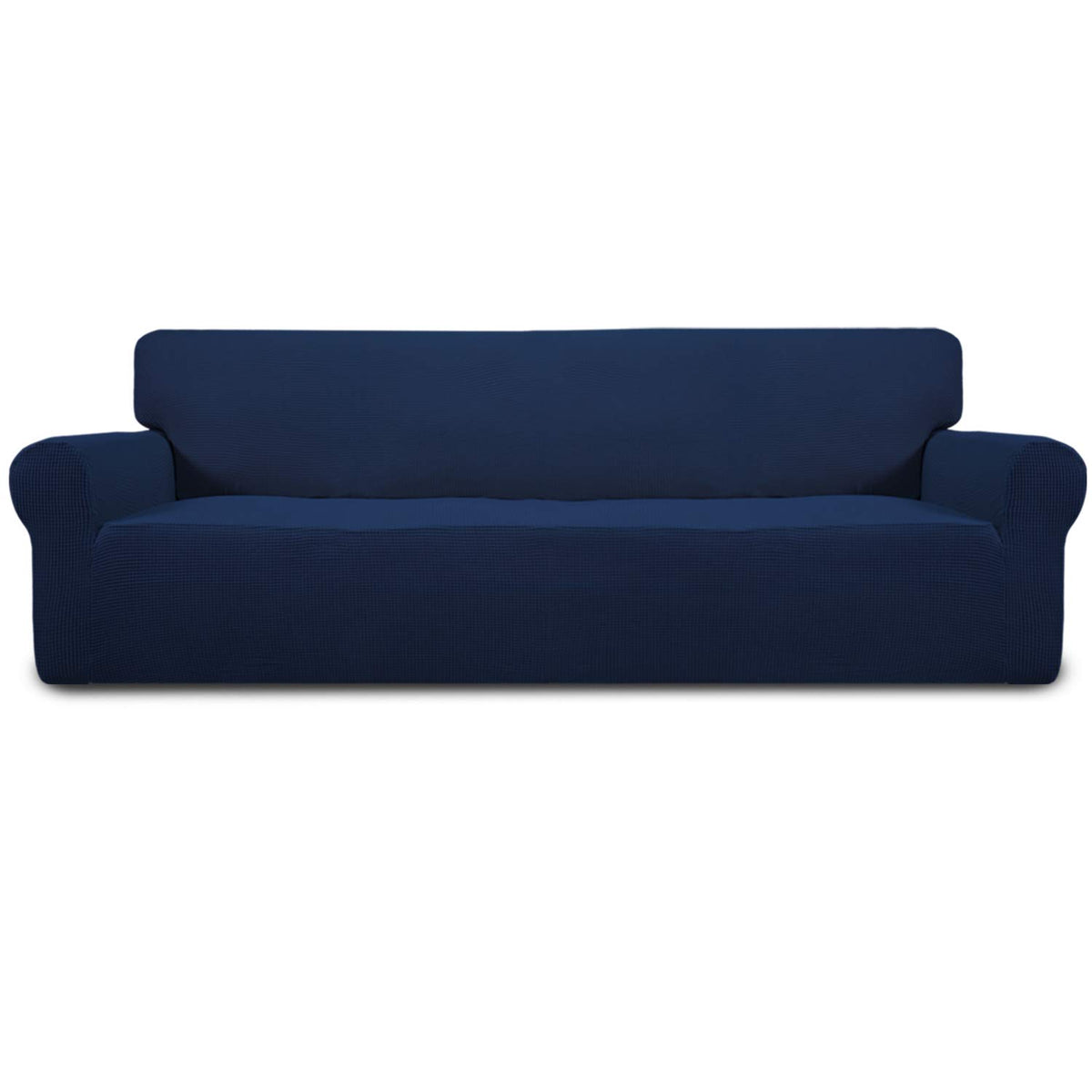 Easy-Going Stretch Couch Covers for Sofa Washable Large Dark Gray