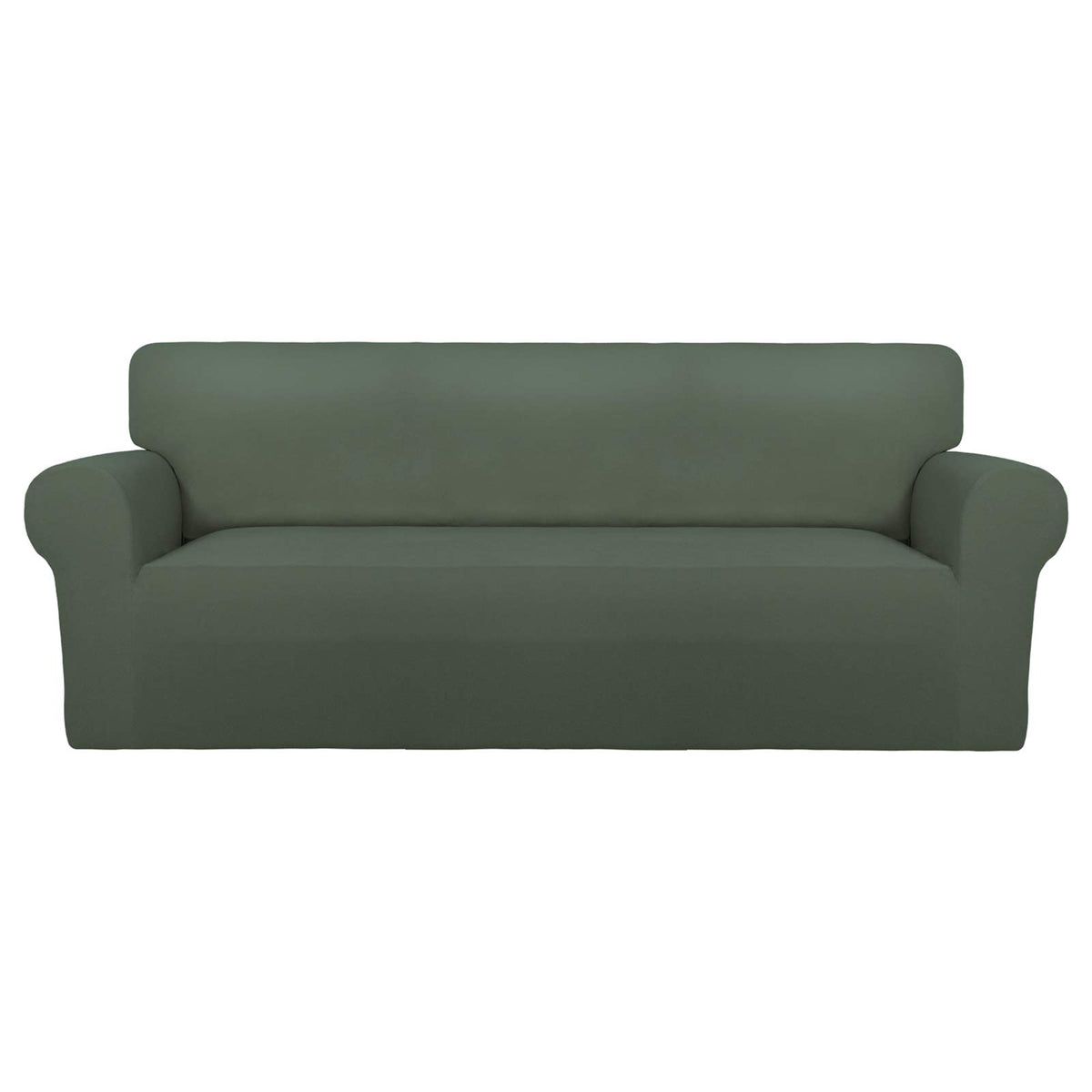 PureFit Stretch Couch Covers for Sofa Large Sofa Slipcovers Chocolate