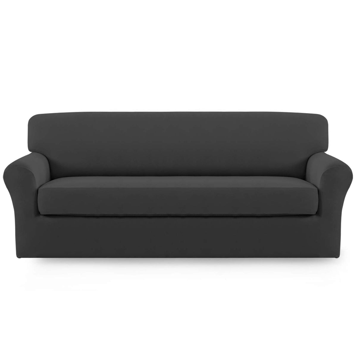 Easy-Going 2 Pieces Stretch Couch Sofa Slipcover Washable