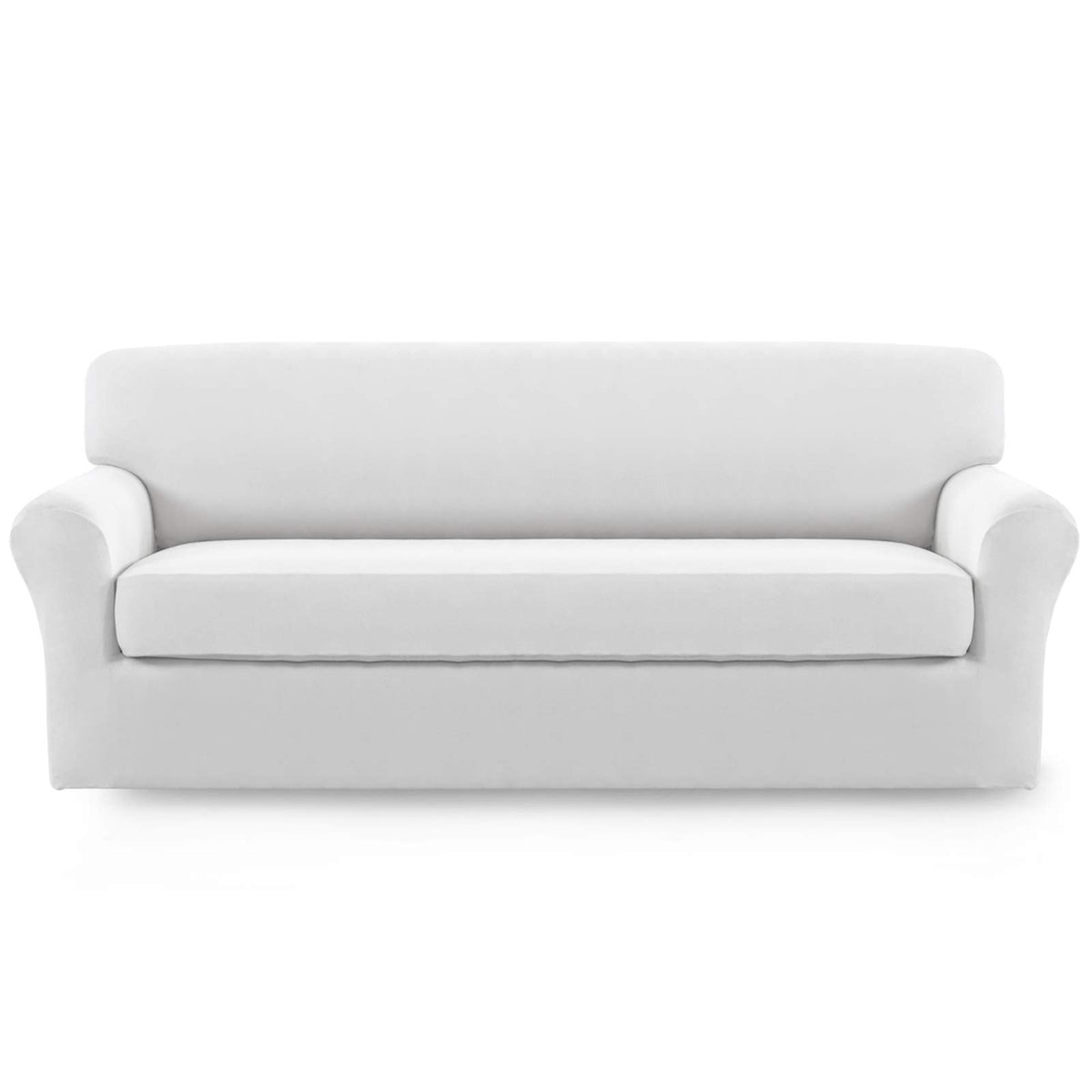 Easy-Going 2 Pieces Stretch Couch Sofa Slipcover Washable