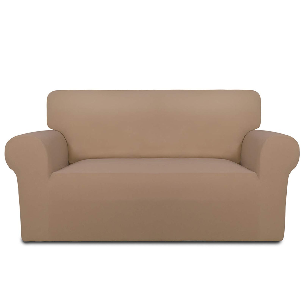 PureFit Stretch Couch Covers for Sofa Large Sofa Slipcovers Chocolate
