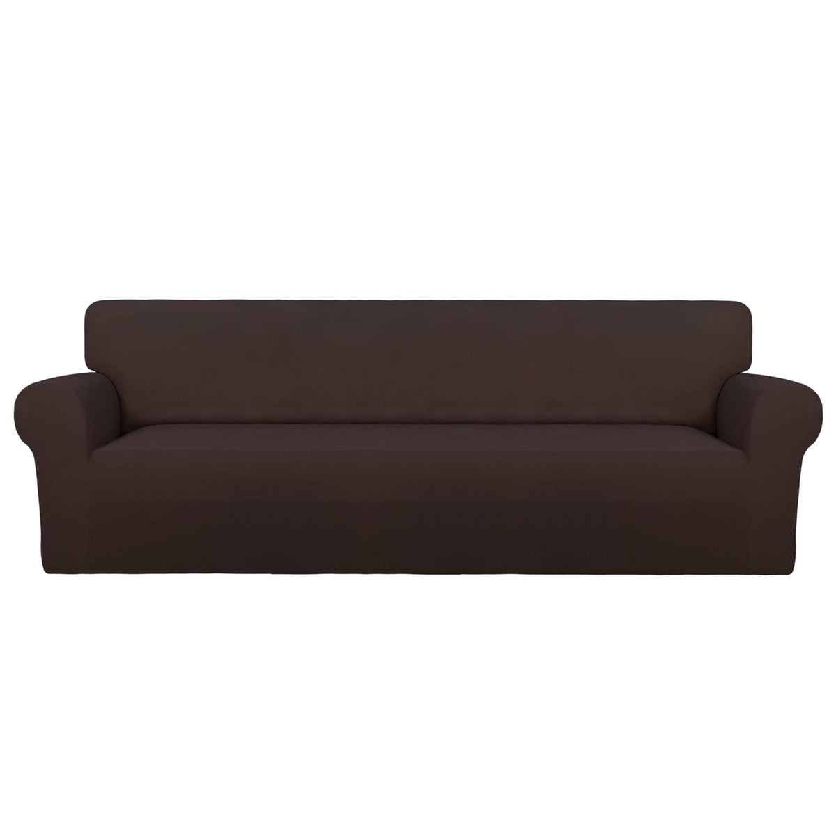 PureFit Stretch Couch Covers for Sofa Large Sofa Slipcovers Dark Gray