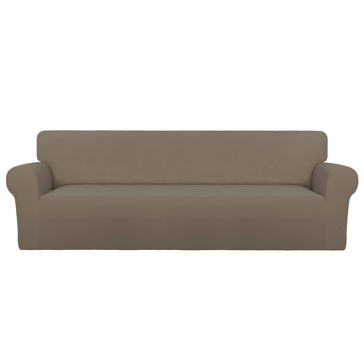 PureFit Stretch Couch Covers for Sofa Large Sofa Slipcovers Dark Gray