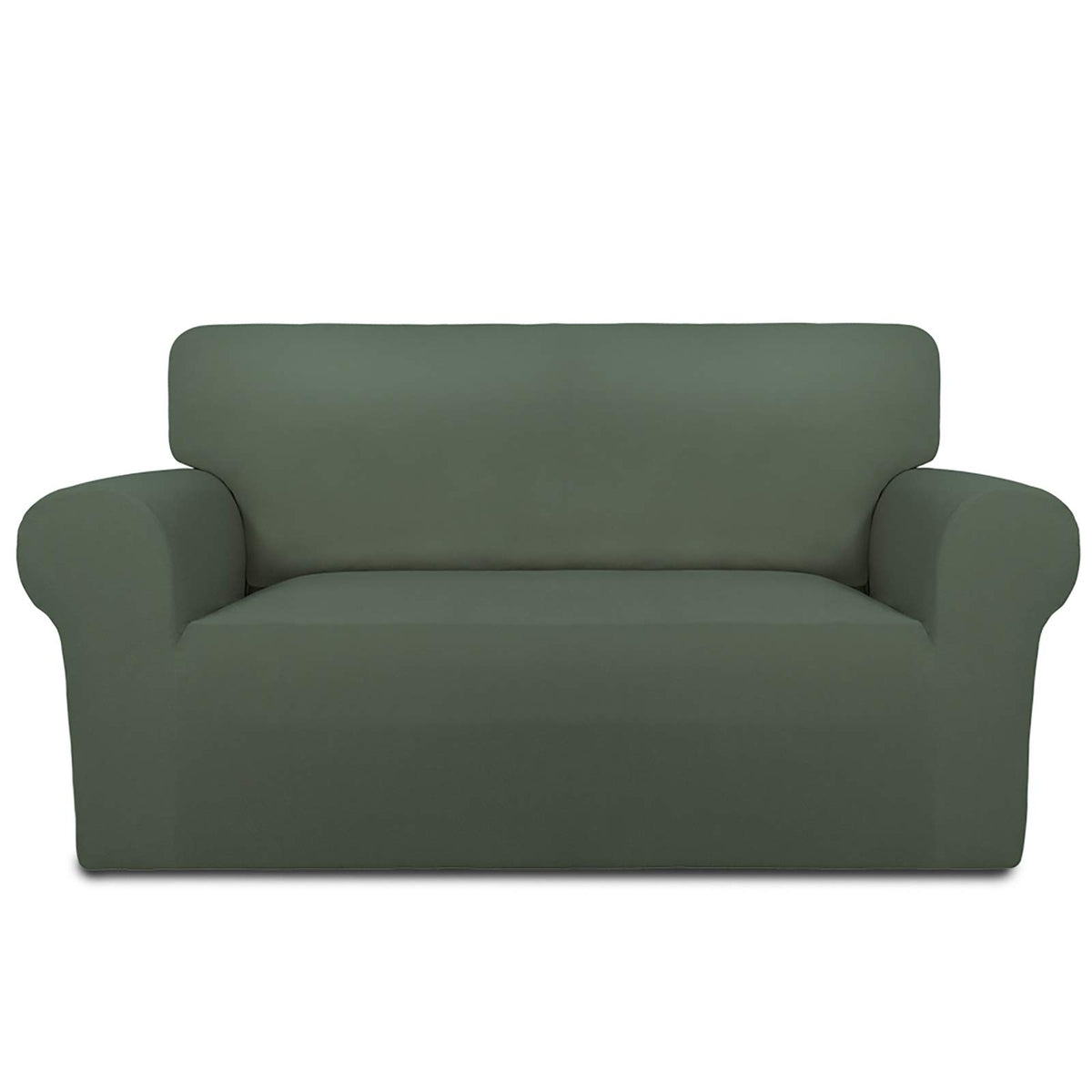 PureFit Stretch Couch Covers for Sofa Large Sofa Slipcovers Chocolate