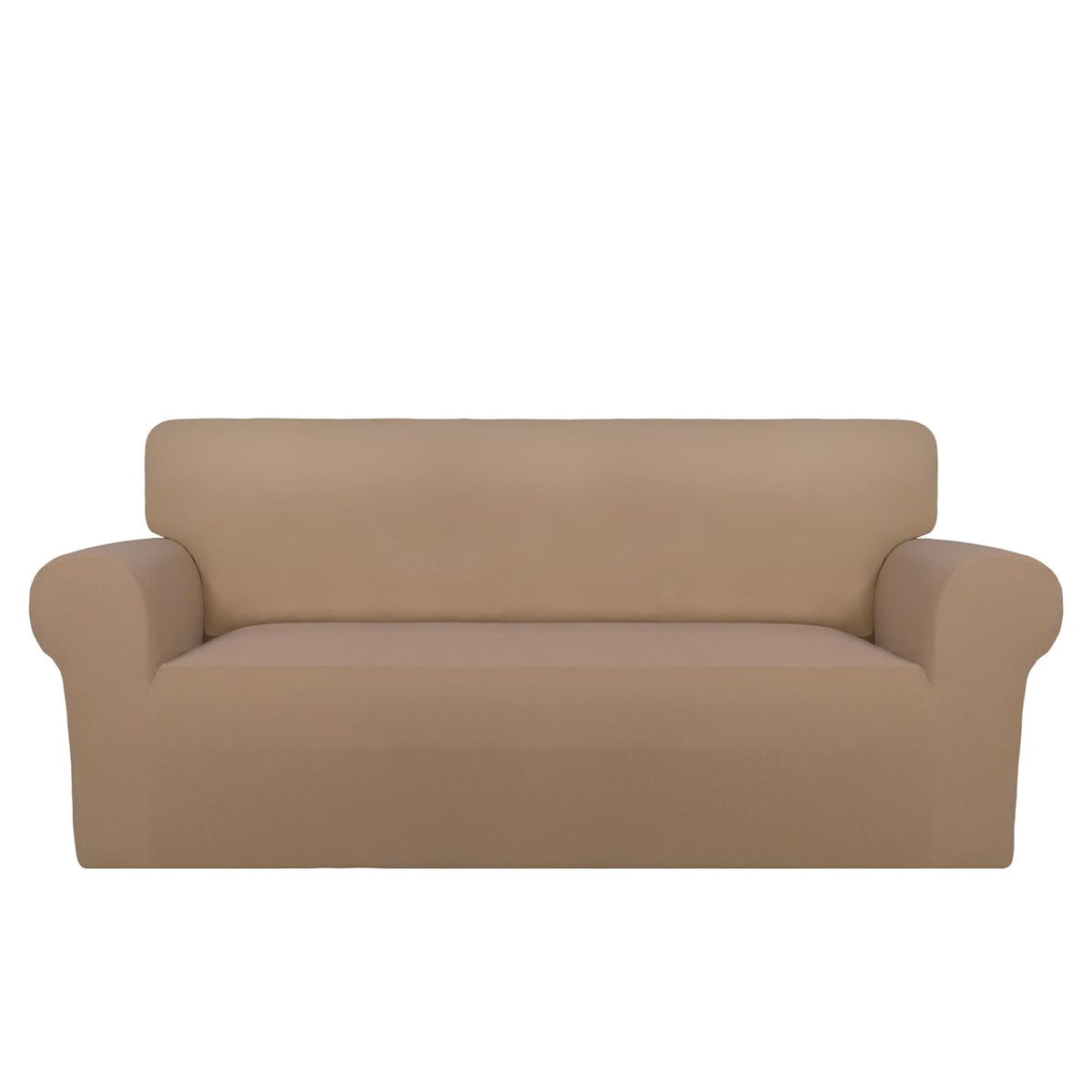 PureFit Stretch Couch Covers for Sofa Large Sofa Slipcovers Chocolate