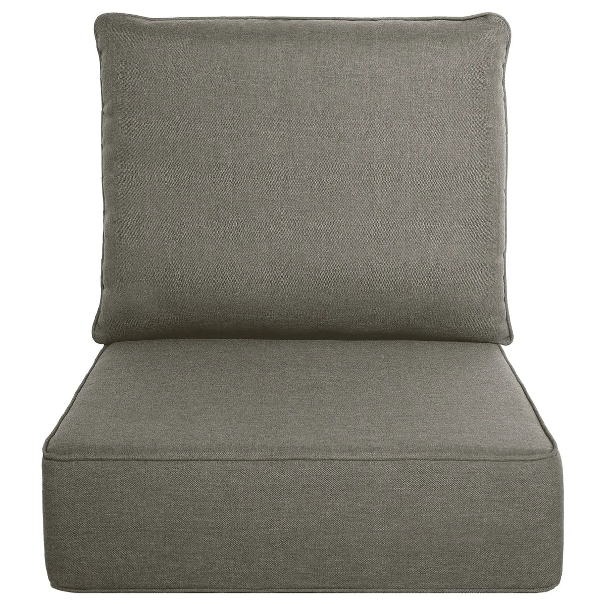 Belord Luxury 6" Thick Cushion Set - 22x24in 28D Sponge Filling, Fade-Resistant, Water-Resistant, Spill-Proof, Removable for Outdoor Chairs, Swing Lounge Cushions, Patio Set Furniture