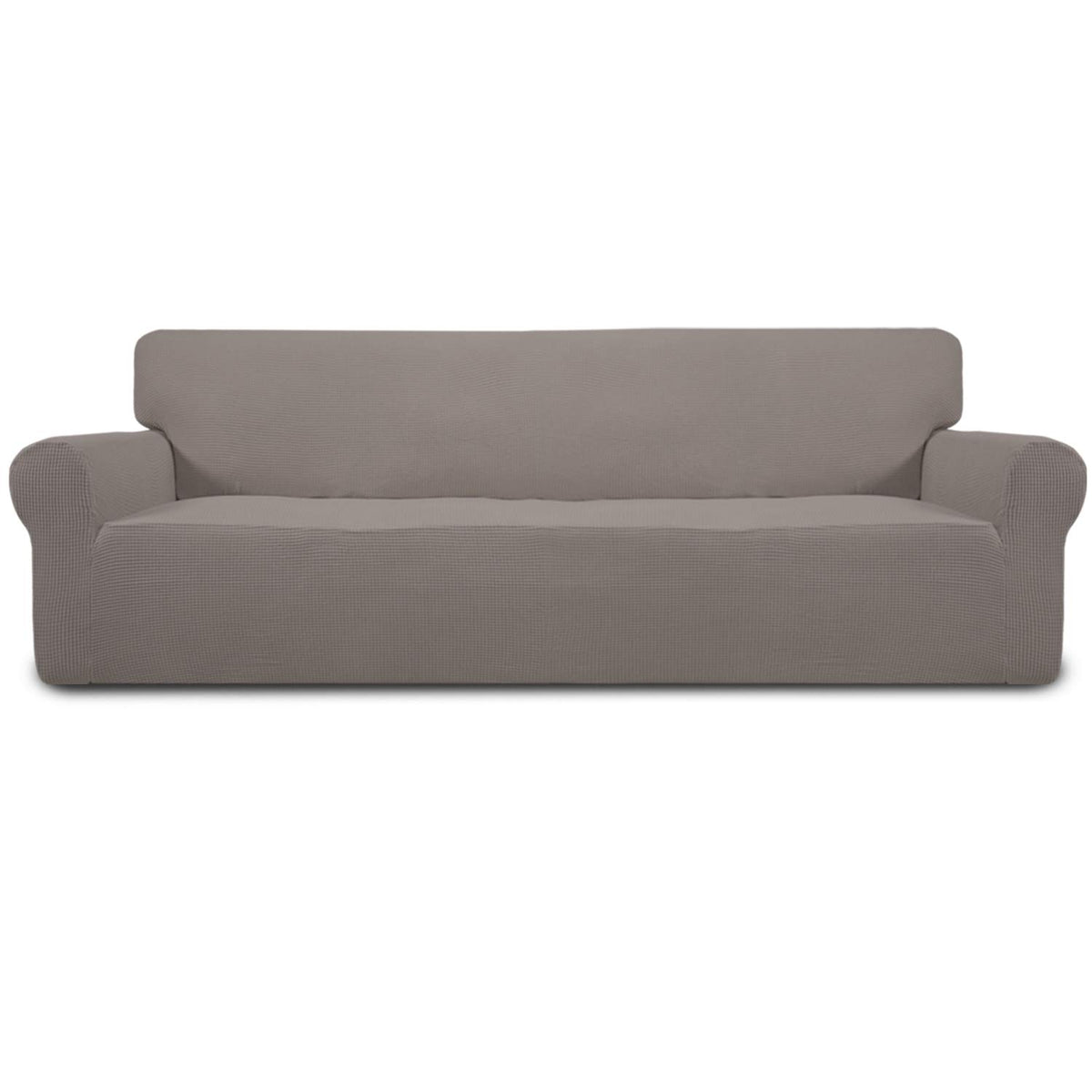 Easy-Going Stretch Couch Covers for Sofa Washable Large Dark Gray