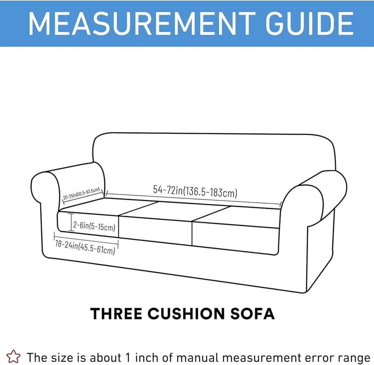 hyha Waterproof Couch Cushion Covers for Pets, Non Slip Sofa Seat Cover
