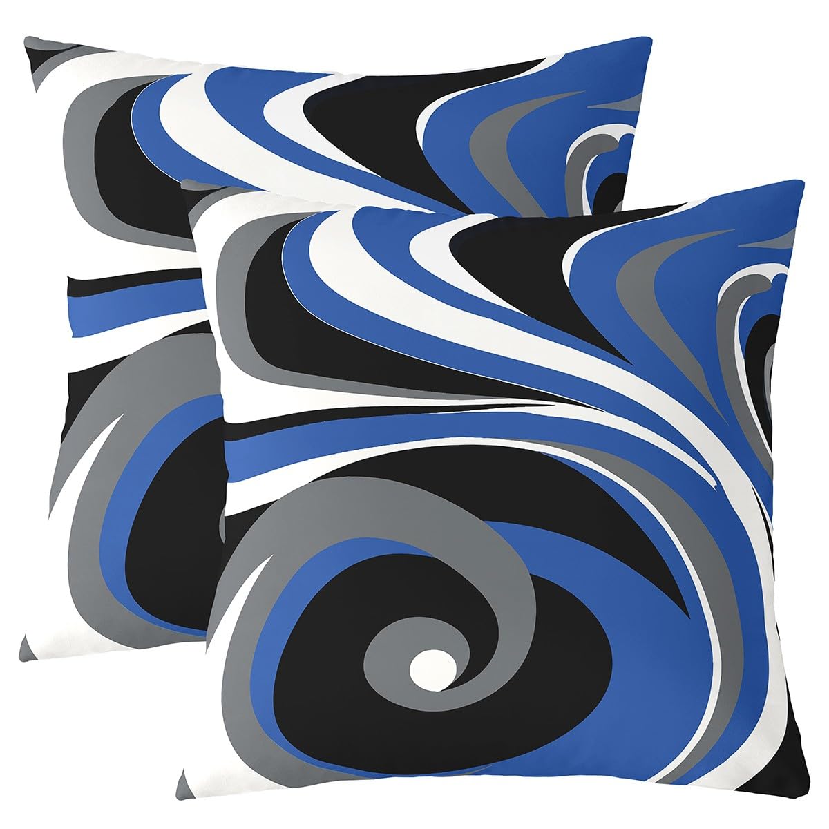 Feelyou Throw Geometric Square Pillow Covers 18x18 Inches