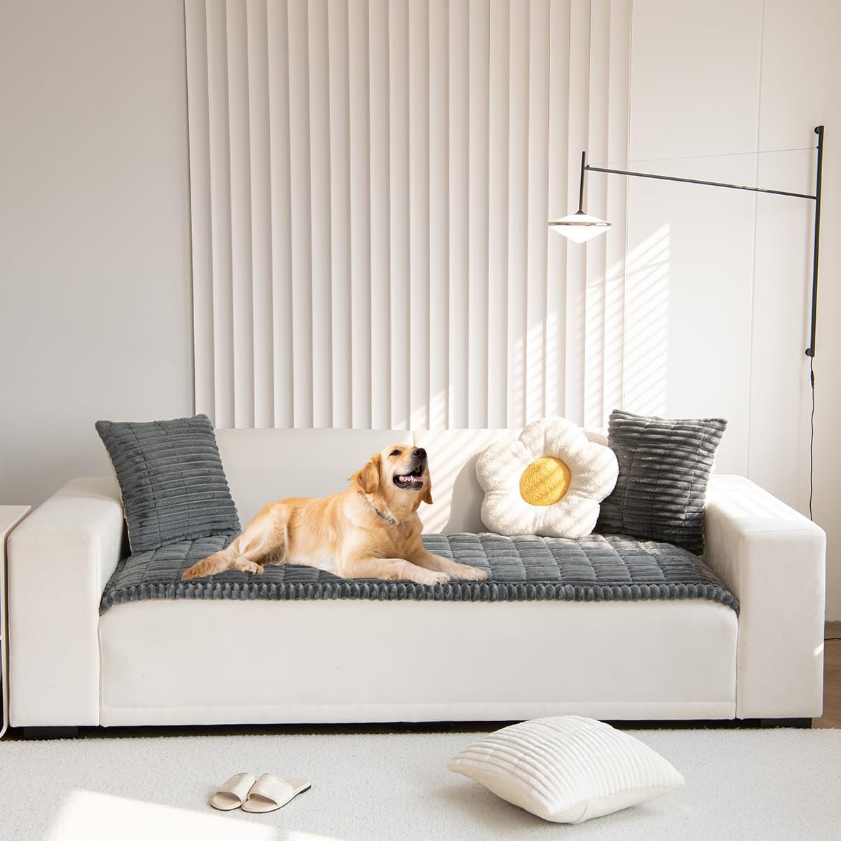 Pet Couch Covers Protector for Dogs Sofa Slipcovers Washable Cushion Cover