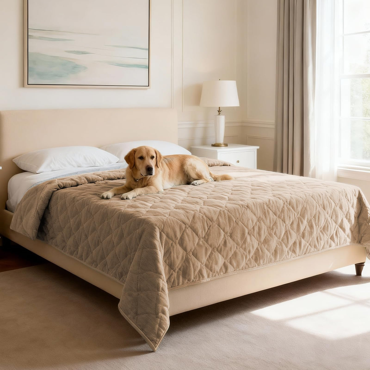 H.VERSAILTEX Couch Cover for Dogs, Non-Slip Washable Pet Sofa Protector