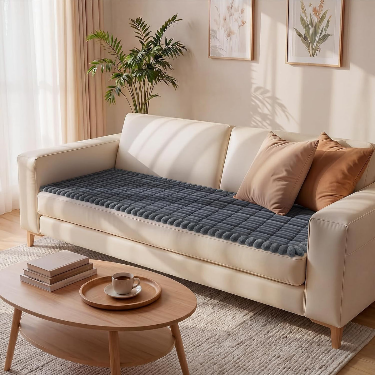 Songrey Non-Slip Dog Couch Covers for Sofa 27.6" x 59"