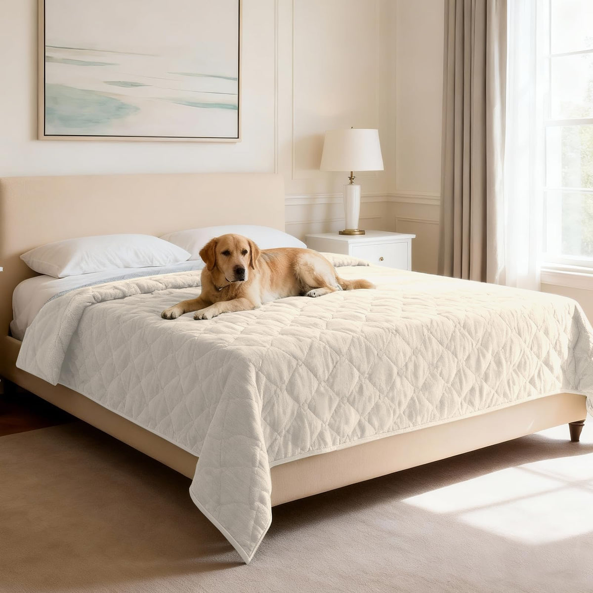 H.VERSAILTEX Couch Cover for Dogs, Non-Slip Washable Pet Sofa Protector