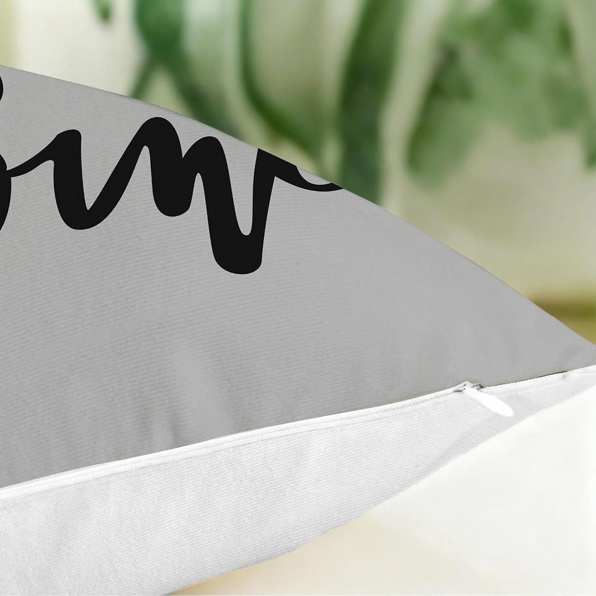 Hexagram Throw Pillow Covers 18x18, Gray Outdoor Pillow Covers Set of 4