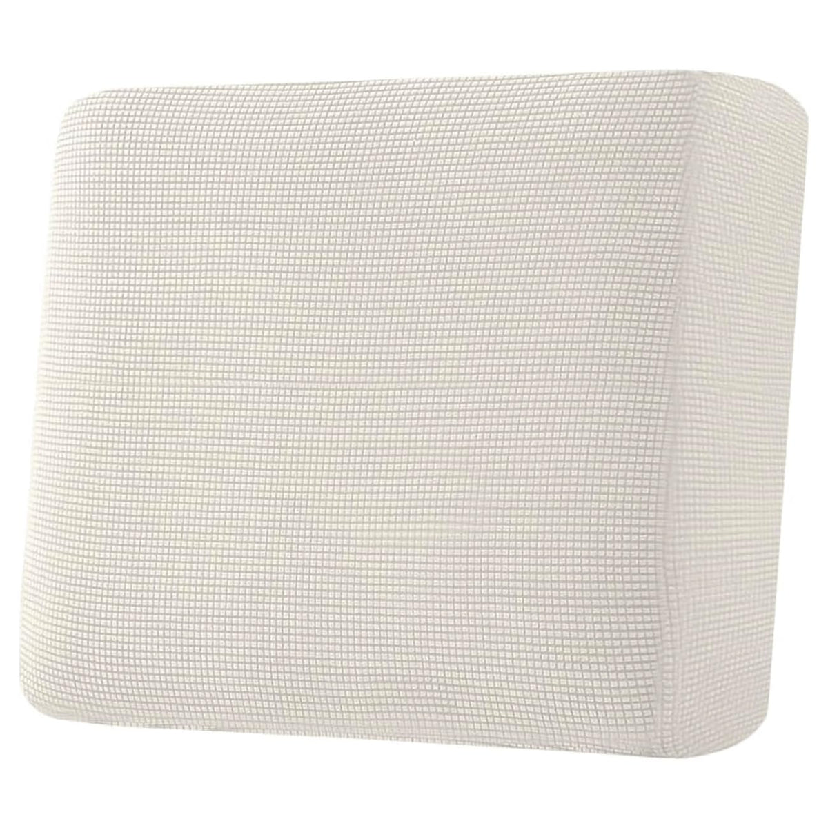 H.VERSAILTEX Super Stretch Individual Seat Cushion/Couch Slipcover Sets Thick Jacquard Textured Twill Fabric (3 Piece Sofa Covers, Sand)