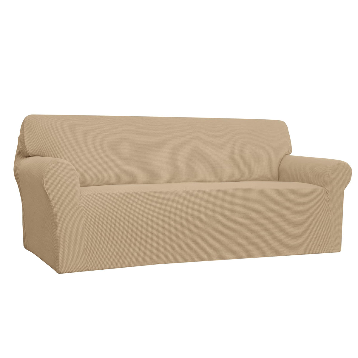 Easy-Going Stretch Couch Covers for Sofa Washable Large Camel
