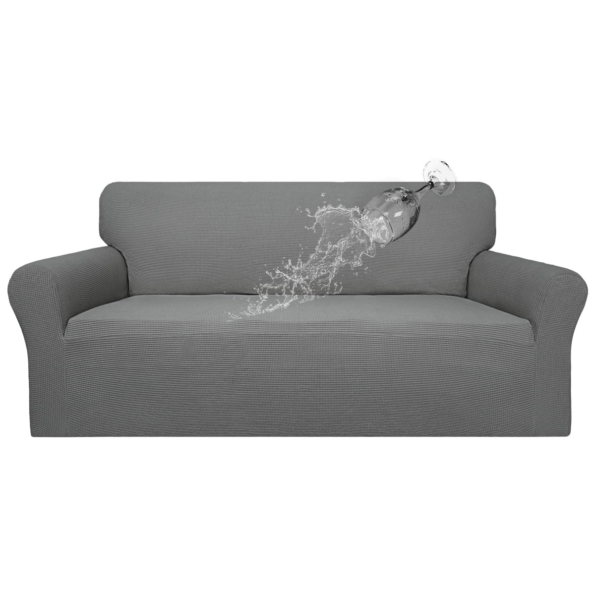 Easy-Going 100% Waterproof Couch Cover, 3 Cushion Couch Slipcover for Sofa