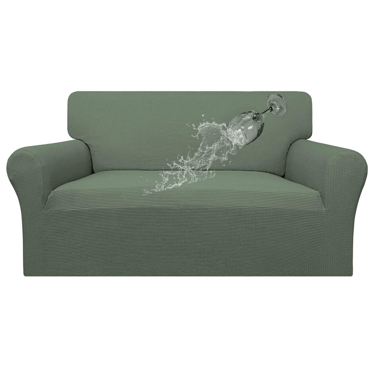 Easy-Going 100% Waterproof Couch Cover, 3 Cushion Couch Slipcover for Sofa