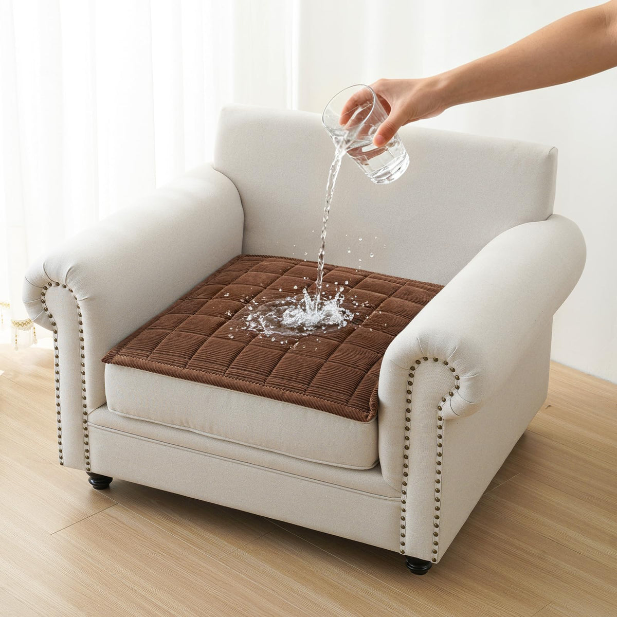 Waterproof Couch Covers for Sofa, Non Slip Dog Couch Cover Washable