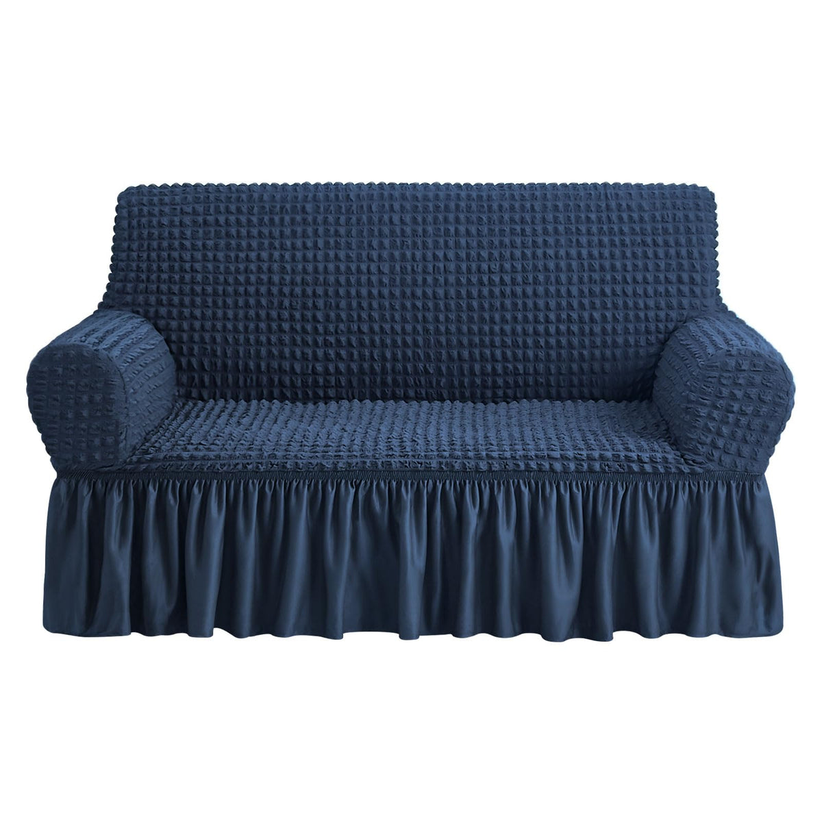 NICEEC Sofa Covers Beige Couch Cover Stretch Sofa Slipcovers with Skirt