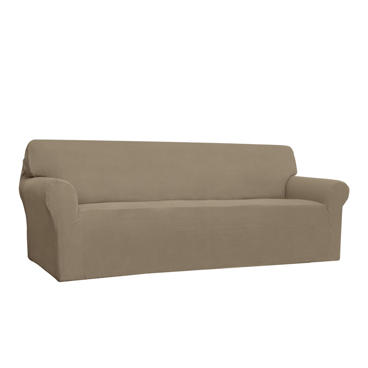 Easy-Going Stretch Oversized Sofa Couch Slipcover Washable Dark Gray