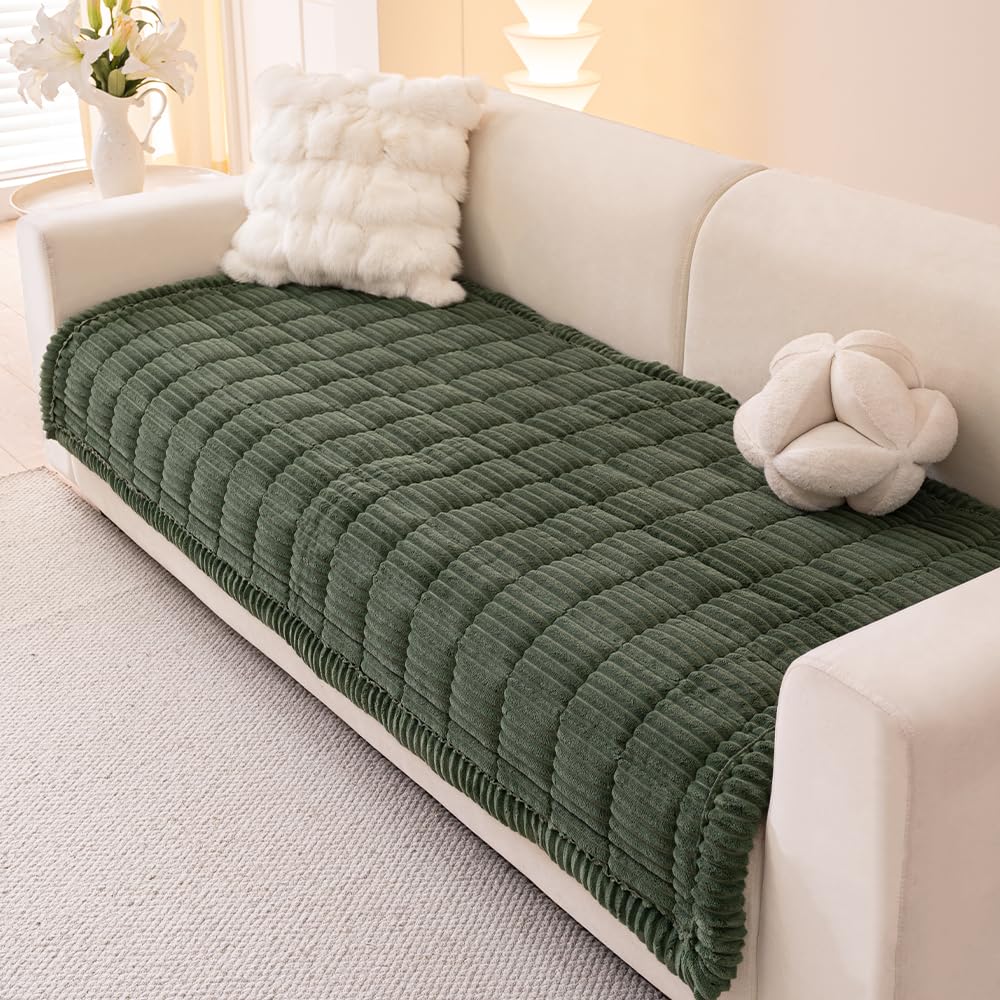 Awjcsv Couch Covers for Dogs Washable, Non Slip Sofa Protector Pet Friendly
