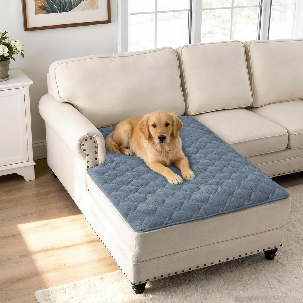 H.VERSAILTEX Couch Cover for Dogs, Non-Slip Washable Pet Sofa Protector